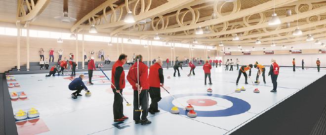 Halle de curling de Lausanne